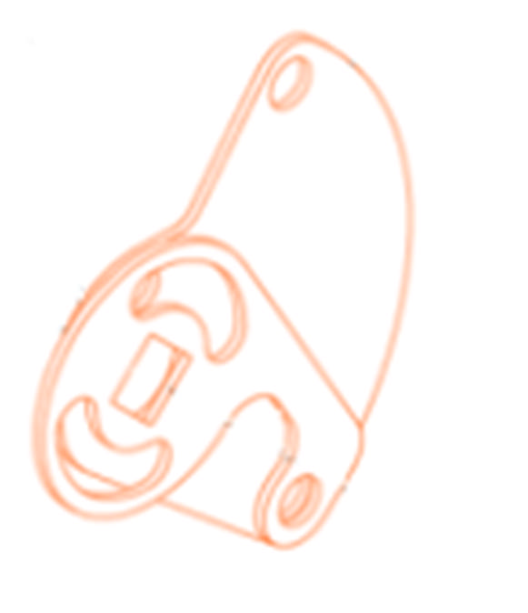 Låseblik til SBR sikkerhedsblokke