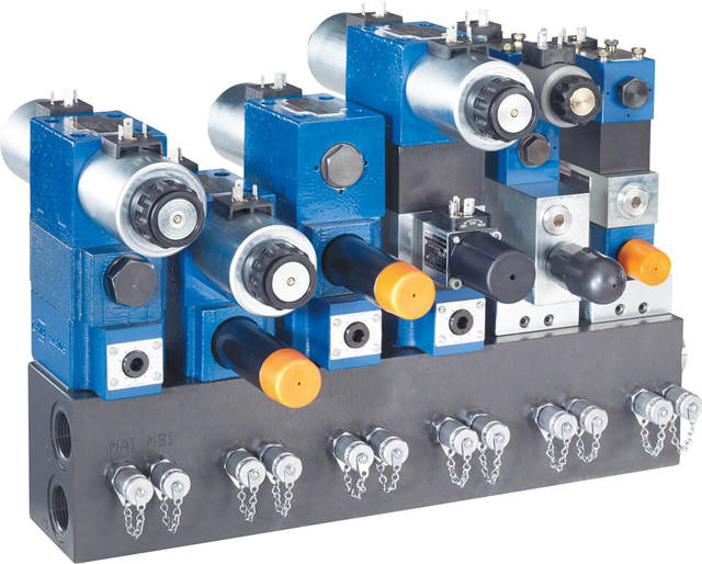 MULTISTATION MANIFOLD 1HSR10-35/01C/350 SO8 PHOSPHATED