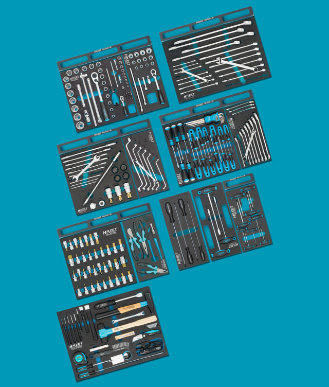 HAZET Tool assortment 0-179/244 ∙ Number of tools: 244