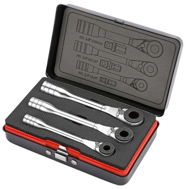 6pcs Mini Ratchet Set