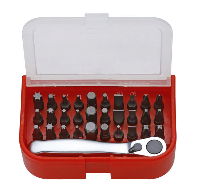 Bit set 1/4'', 31-pcs