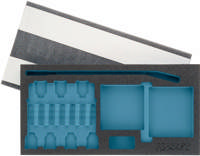 HAZET 2-component soft foam insert 163-256L