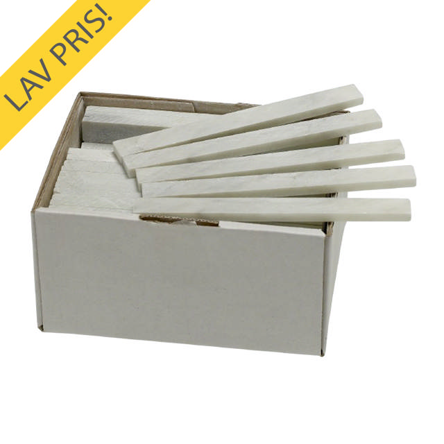 Ferax fedtkridt (svejsekridt) hvid 130x13x5 100 stk.