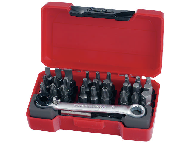 Tengtools Bitssæt TJ1429 Med Skralde 29 dele