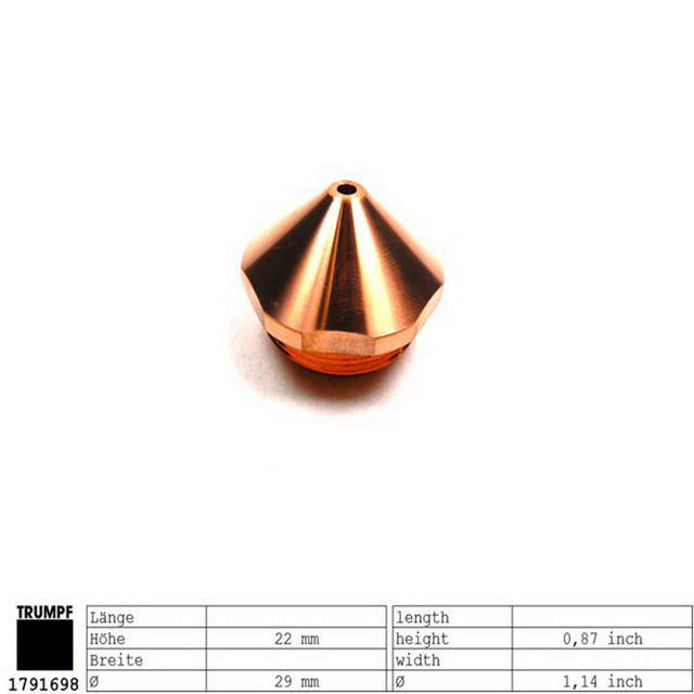 Düsenaußenteil AAA 2,0mm
