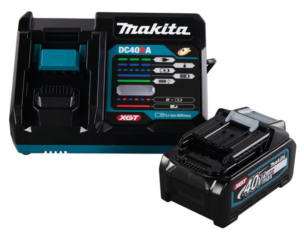 Makita batteripakke 2XBL4040 40V 4,0AH + lader DC10SB Tilbud