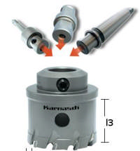 Karnasch Hulsav 14x30mm Heavy Duty u/skaft