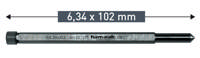 Karnasch Centertap Lang 6,34x102mm for Hardline Ø12-17,5mm (pakke á 2stk.)