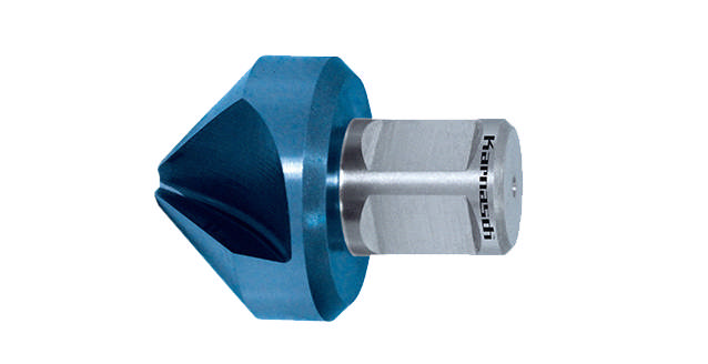 Karnasch Sænker 40,0mm 90 gr. 3 Skærs. Weldon 19mm HSSXE Blue Tec