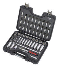 Socket & bitsocket set 3/8'' 61pcs BMCS