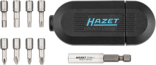 HAZET Bit holder 2260X/10N ∙ Number of tools: 10