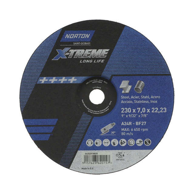 Norton Skrubskive 230x7,0x22,2 X-Treme Life T27 Tilbud