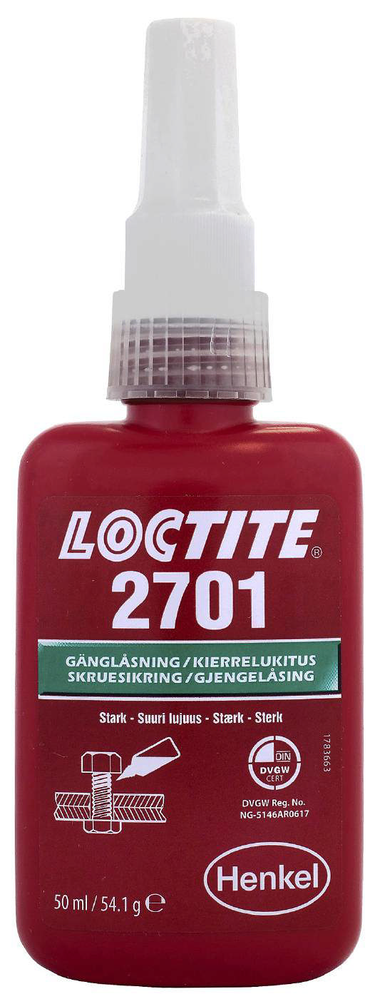 Loctite 2701 kraftig Gevindlåsemiddel 50ml