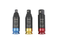 Torque impact adaptor set 1/2'', 3-pcs