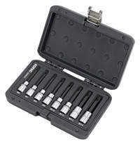 Bit socket ribe set 1/2'', 8pcs BMCS