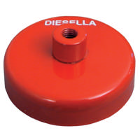 Diesella Rund Magnetfod 80,0x20,0mm M10 60,0kg