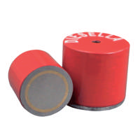 Diesella Potmagnet M6 Ø20,5x19mm Med gevindhul 4,0kg 550gr.