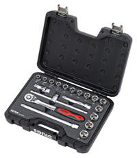 Socket set 1/2'', 19pcs BMCS