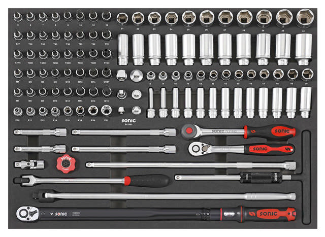 Combination set 1/2'', SFS 115pcs (Heavy Duty)