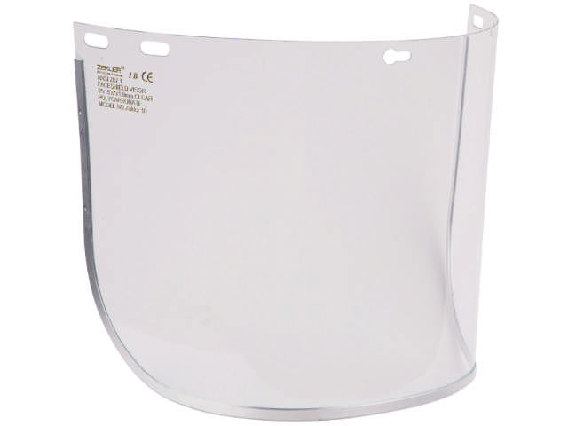 Zekler Slibeskærm komplet Med visir & justerskrue model 10