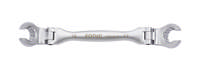 Flexible flare nut wrench 10x11