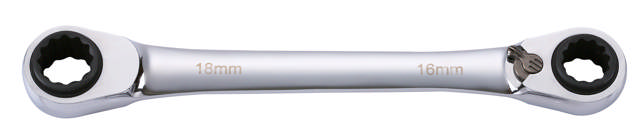 4in1 Ring ratchet wrench 16-17 & 18-19