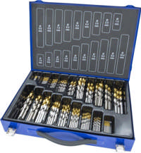 PTG Borsortiment 1-10x0,5mm 170 stk. Tin-Head I Metalkassette