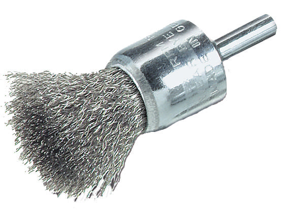 Lessmann Penselbørste Ø17x6mm 0,3 Standard Stål Tråd