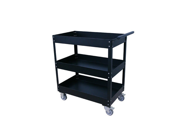 Service cart black