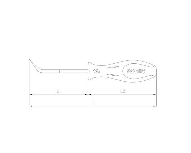 Mini small angle hook