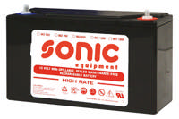 Battery 12V- 1200A (250x95x158mm) for 12V/1200CA, 12/24 – 2