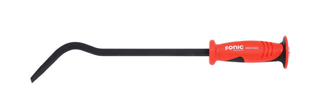 Elbow bent pry bar 18''