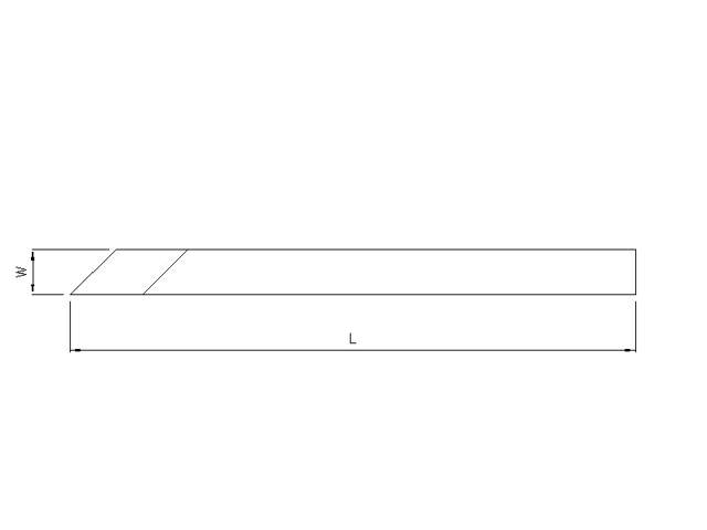 Wedge spiky (250x20mm)