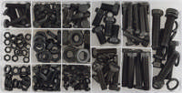 Assortment of nuts and bolts 240pcs