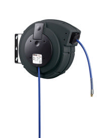 Air hose reel 14+1 meter, Ø10mm, Max. 15 Bar