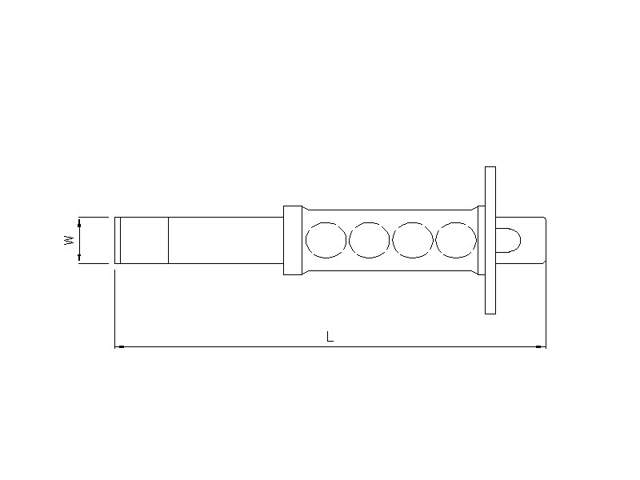 Flat Chisel 240mmL 26''