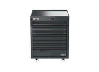 MSS+ 700mm portable cabinet extra deep, 7 drawers