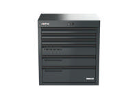 MSS+ 890mm drawer cabinet, 6 drawers