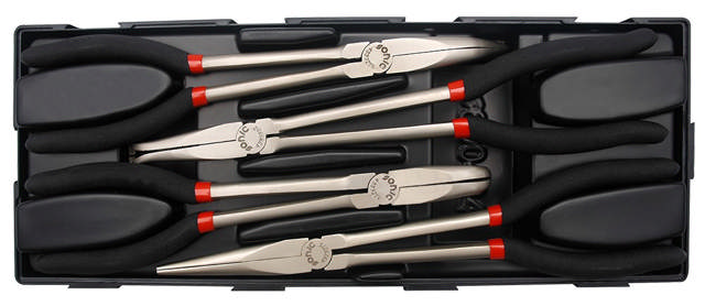 Long nose pliers set 4-pcs