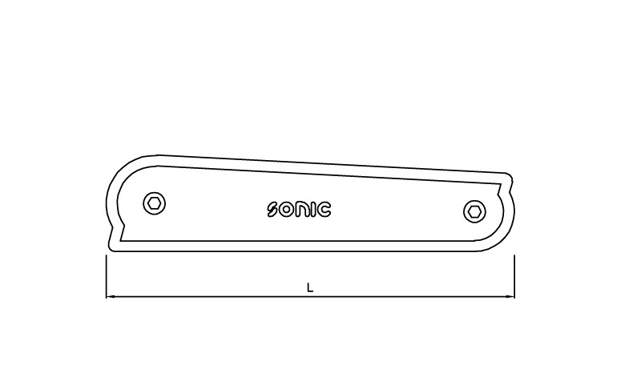 7pcs Ball hex ball key set (folding)