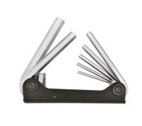 Hexagon key wrench set (folding) 7-pcs