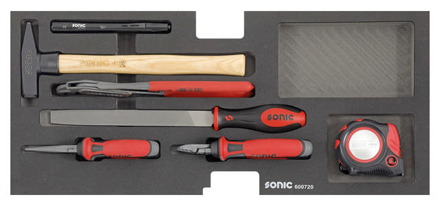 Tools set for toolbox 4730414, 7pcs (Motorcycle)