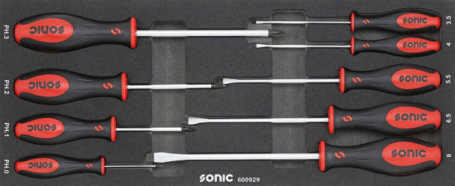 Screwdriver set for toolbox 4730414, 9-pcs
