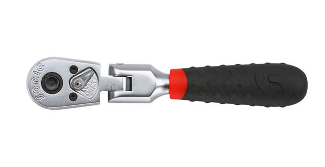 Flexible ratchet 1/4'', 45 teeth