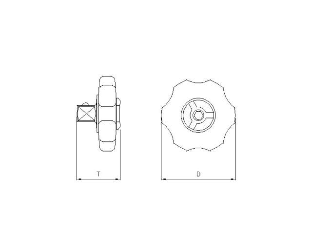 Disc ratchet 3/8'', 72 teeth