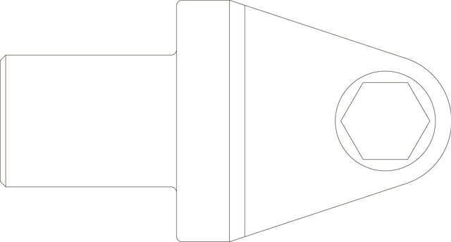 5/16'' Insert holder for bits 9x12