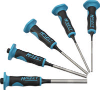 HAZET Drift pin set ∙ long 751LHS/5 ∙ 175 mm ∙ Number of tools: 5