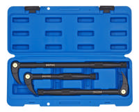 Indexable ratcheting pry bar set 3-pcs.