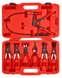 Hose clamp pliers set 7-pcs.