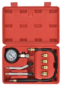 Petrol engine compression test set 8-pcs.